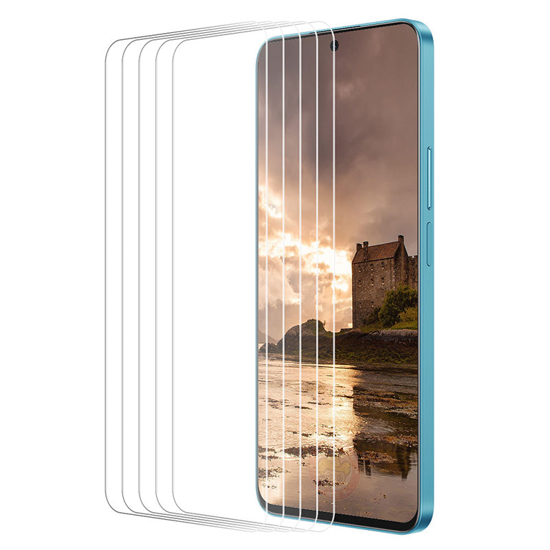 ENKAY HAT PRINCE 5Pcs For Realme Narzo N55 4G / C55 Tempered Glass Ultra Clear 9H High Aluminum-silicon Glass Film ENKAY HAT PRINCE 5Pcs For Realme Narzo N55 4G / C55 Tempered Glass Ultra Clear 9H High Aluminum-silicon Glass Film